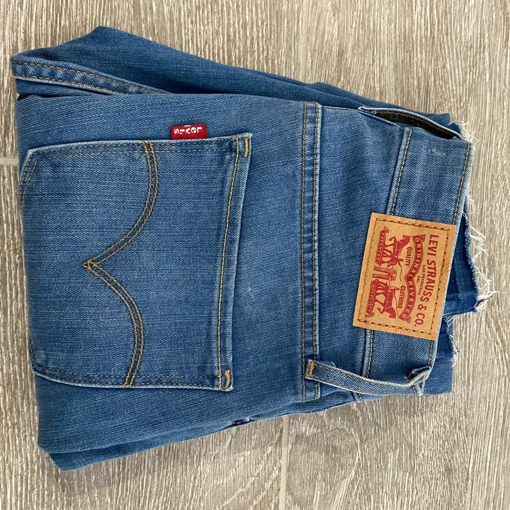 721 Levi High Rise Skinny Jeans